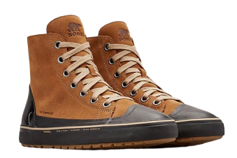 Ботинки мужские Sorel Cheyanne Metro Hi WP NF Elk/Black - Фото 6 большая