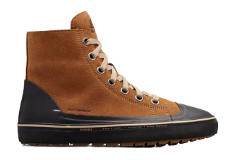 Ботинки мужские Sorel Cheyanne Metro Hi WP NF Elk/Black - Фото 1 большая