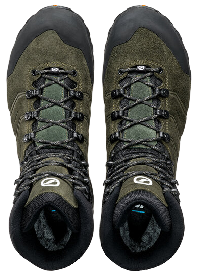 Ботинки мужские Scarpa Rush Polar Gtx Thyme Green - Фото 3 большая