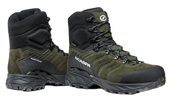 Ботинки мужские Scarpa Rush Polar Gtx Thyme Green - Фото 7 большая