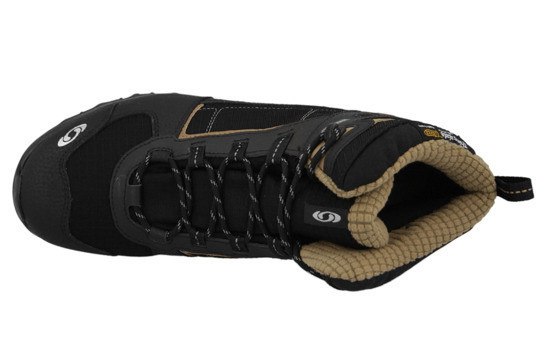 Ботинки мужские Salomon Wasatch TS WP M Black/Asphalt/Thyme - Фото 4 большая