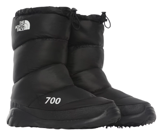 Ботинки мужские The North Face Nuptse Bootie 700 Tnf Black/Tnf White - Фото 5 большая