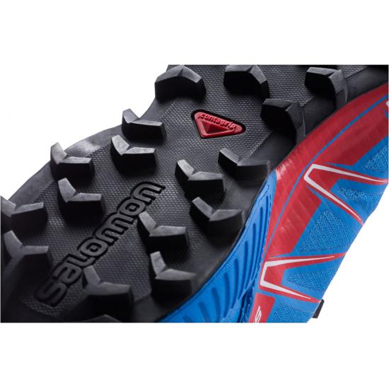 Кроссовки мужские Salomon Speedcross Pro BL/Radiant.R/BK - Фото 2 большая