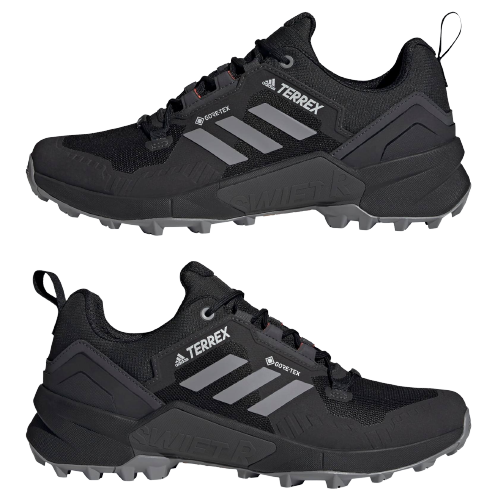 Кроссовки мужские Adidas Terrex Swift R3 Gtx Cblack/Grethr/Solred - Фото 7 большая