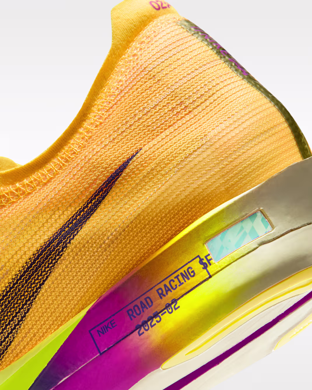 Кроссовки мужские Nike Zoomx Streakfly 2 Citron Pulse/Indigo Burst/Volt Ice/Hyper Violet/Blue Void/A - Фото 8 малая