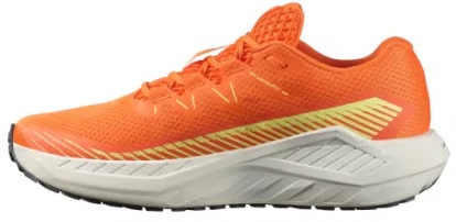 Кроссовки мужские Salomon Drx Defy Grvl Red Orange/Sharp Green/Dawn Blue - Фото 2 большая