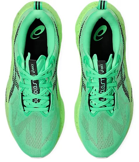 Кроссовки мужские ASICS Novablast 5 Vital Green/Black - Фото 6 большая