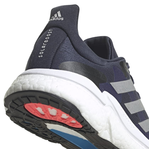 Кроссовки мужские Adidas Solar Boost 4 Shadow Navy/Silver Metallic/Turbo - Фото 7 большая