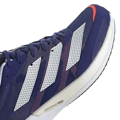Кроссовки мужские Adidas Adizero Adios 6 Legacy Indigo/Cloud White/Turbo - Фото 7 большая