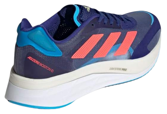 Кроссовки мужские Adidas Adizero Boston 10 Legacy Indigo/Turbo/Sky Rush - Фото 5 большая