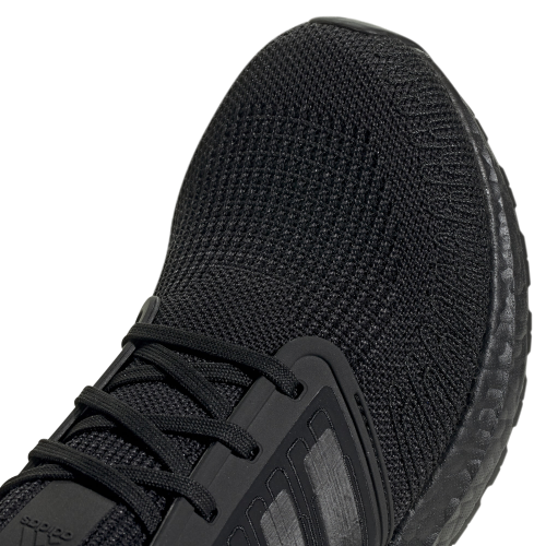 Кроссовки мужские Adidas Ultraboost 20 Cblack/Cblack/Solred - Фото 6 большая