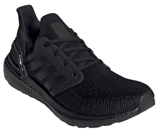 Кроссовки мужские Adidas Ultraboost 20 Cblack/Cblack/Solred - Фото 9 большая