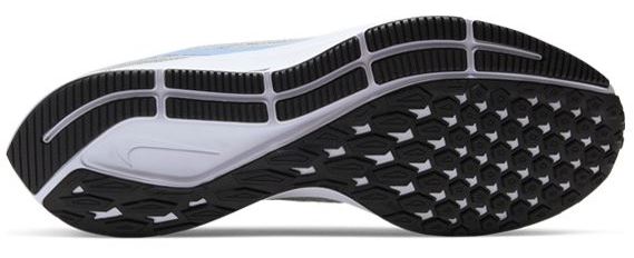 Кроссовки мужские Nike Air Zoom Pegasus 36 White/University Blue/Black - Фото 3 большая