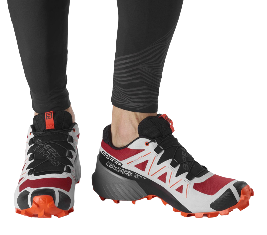 Кроссовки мужские Salomon Speedcross 5 GTX Chili/Pearl B - Фото 6 большая