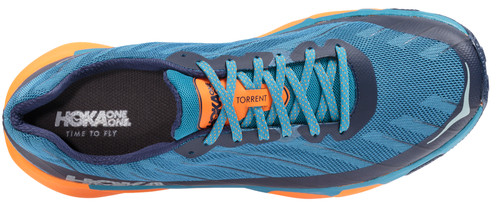 Кроссовки мужские Hoka Torrent Storm Blue/Black Iris - Фото 4 большая