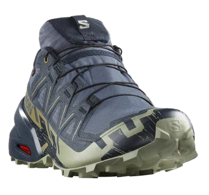 Кроссовки мужские Salomon Speedcross 6 Gtx Grisaille/Carbon/Tea - Фото 6 большая