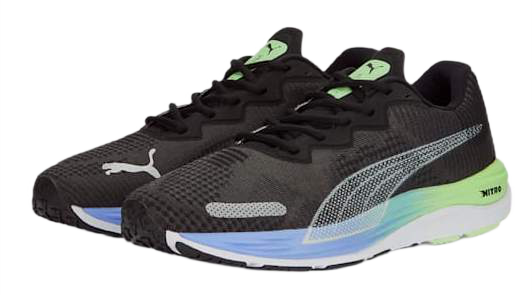 Кроссовки мужские Puma Velocity Nitro 2 Fade Puma Black/Elektro Purple/Puma Silver - Фото 3 большая