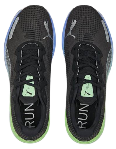 Кроссовки мужские Puma Velocity Nitro 2 Fade Puma Black/Elektro Purple/Puma Silver - Фото 4 большая