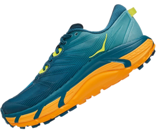Кроссовки мужские Hoka Mafate Speed 3 Coastal Shade/Radiant Yellow - Фото 2 большая
