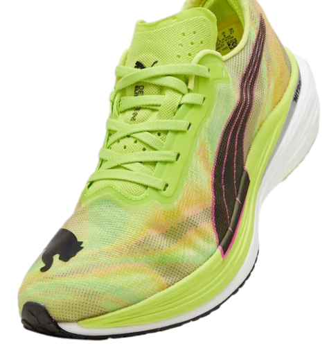 Кроссовки мужские Puma Deviate Nitro Elite 2 Lime Pow/Black/Poison Pink - Фото 5 большая