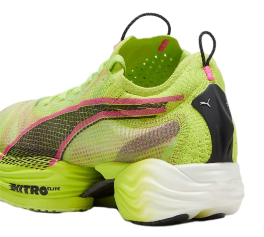 Кроссовки мужские Puma Fast-R Nitro Elite 2 Lime Pow/Black/Poison Pink - Фото 5 большая