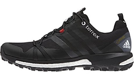 Кроссовки мужские Adidas Terrex Agravic GTX Black/White/Red - Фото 1 большая