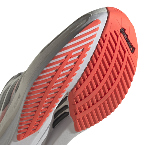 Кроссовки мужские Adidas Adizero Boston 10 White/Core Black/Solar Red - Фото 8 большая