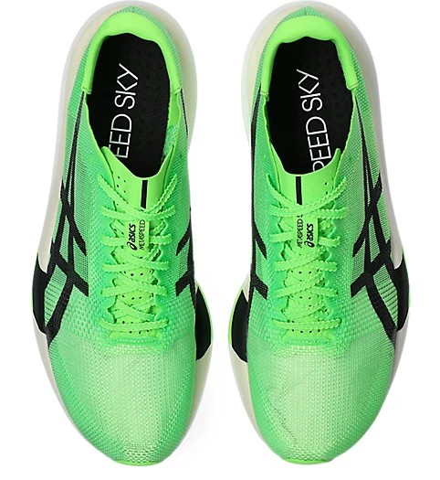 Кроссовки ASICS Metaspeed Sky Tokyo Green Gecko/Black - Фото 6 большая
