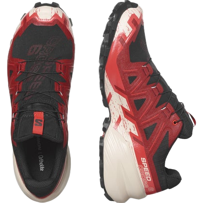 Кроссовки мужские Salomon Speedcross 6 Gtx Black/Rddal/PoRd - Фото 3 большая