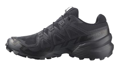 Кроссовки мужские Salomon Speedcross 6 Gtx Black/Black/Phantom - Фото 2 большая