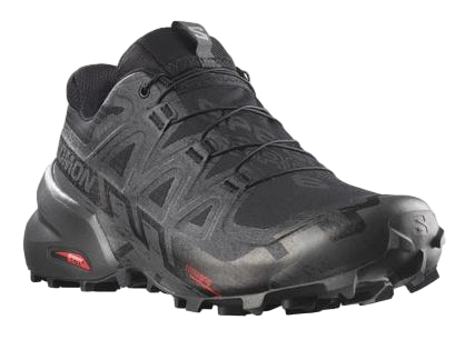 Кроссовки мужские Salomon Speedcross 6 Gtx Black/Black/Phantom - Фото 3 большая