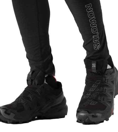 Кроссовки мужские Salomon Speedcross 6 Gtx Black/Black/Phantom - Фото 7 большая