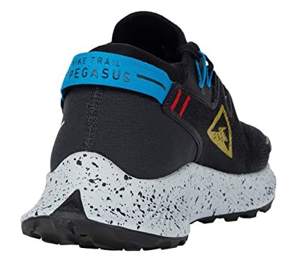 Кроссовки мужские Nike Pegasus Trail 2 Black/Dark Sulfur-Off Noir-Chile Red - Фото 5 большая