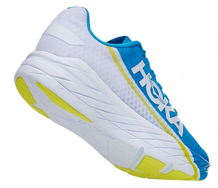 Кроссовки мужские Hoka Rocket X White/Diva Blue - Фото 4 большая