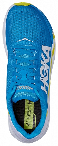 Кроссовки мужские Hoka Rocket X White/Diva Blue - Фото 6 большая