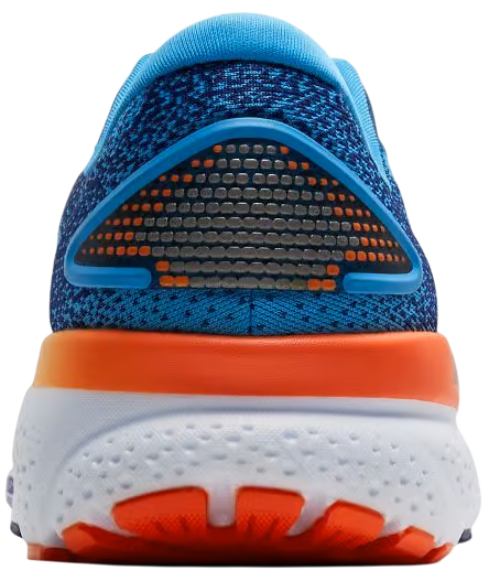 Кроссовки мужские Brooks Ghost 16 Bonnie Blue/Blue Ribbon/Orange - Фото 3 большая