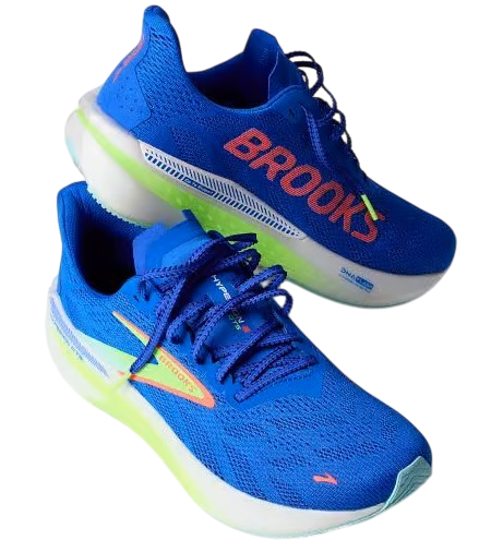 Кроссовки мужские Brooks Hyperion Gts 2 Cobalt/Green Gecko/Limpett - Фото 6 большая