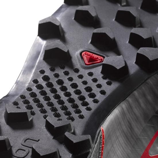 Кроссовки мужские Salomon S-Lab Speed Black/Red - Фото 5 большая