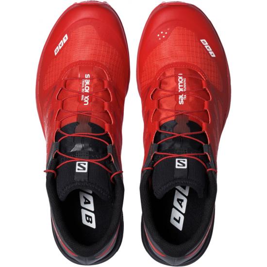 Кроссовки мужские Salomon S-LAB SENSE 5 ULTRA SG Racing Red/Black - Фото 3 большая