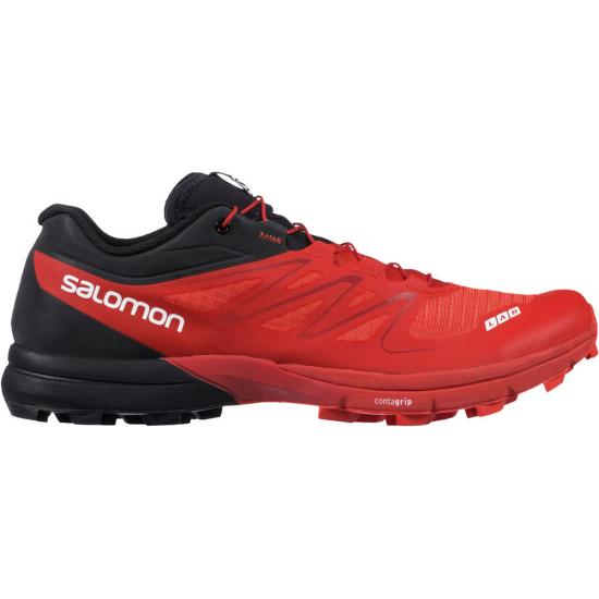 Кроссовки мужские Salomon S-LAB SENSE 5 ULTRA SG Racing Red/Black - Фото 5 большая