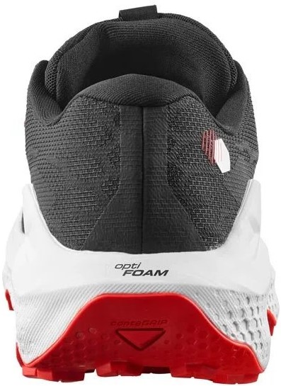 Кроссовки мужские Salomon Ultra Glide 4 Black/White/Fiery Red - Фото 4 большая