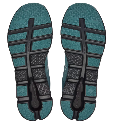 Кроссовки мужские On Cloudrunner Waterproof 1 Black/Tide - Фото 5 большая