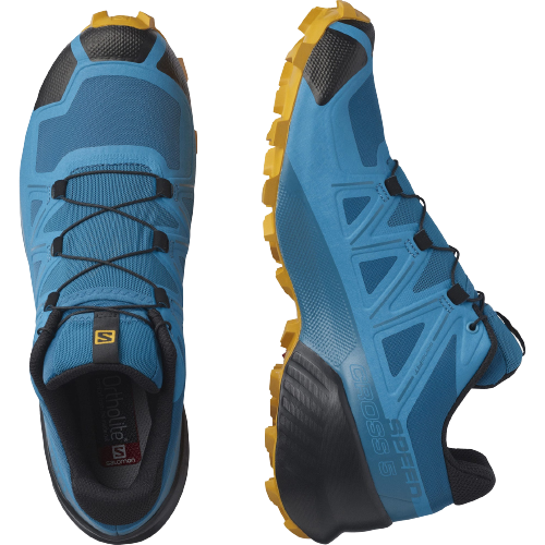 Кроссовки мужские Salomon Speedcross 5 Crystal Teal/Reef - Фото 6 большая