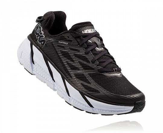 Кроссовки мужские Hoka Clifton 3 Black/Anthracite - Фото 1 большая