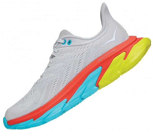 Кроссовки мужские Hoka Clifton Edge Lunar Rock/White - Фото 3 большая