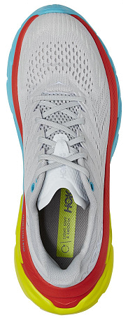 Кроссовки мужские Hoka Clifton Edge Lunar Rock/White - Фото 7 большая