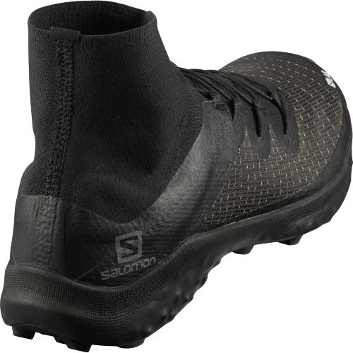 Кроссовки мужские Salomon S/Lab Cross Black/White/Black - Фото 5 большая