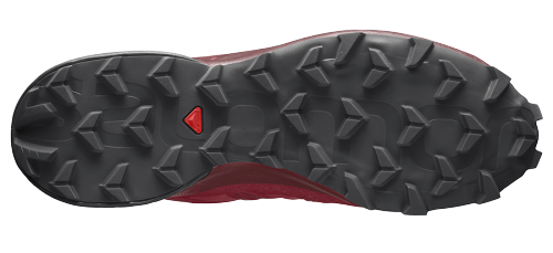 Кроссовки мужские Salomon Speedcross 5 Barbados Cherry/Black - Фото 3 большая