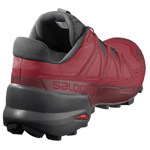 Кроссовки мужские Salomon Speedcross 5 Barbados Cherry/Black - Фото 5 большая