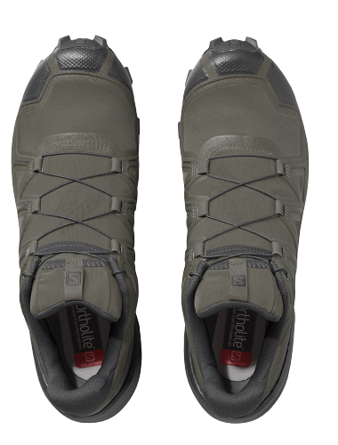 Кроссовки мужские Salomon Speedcross 5 Grape Leaf/Black - Фото 7 большая